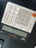 卡西欧（CASIO）超宽计算器DH-12-WE白色无声款12位数字显示双电源桌面办公专业计算系列 实拍图