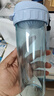 特百惠（Tupperware）茶韵500ML塑料杯男女士学生夏季运动水杯子户外便携大容量 冰水蓝 实拍图