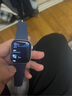 Apple/苹果 Watch Series 10 智能手表GPS款42毫米银色铝金属表壳丹宁色运动型表带S/M MX1J3CH/B 实拍图