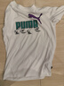 彪马（PUMA）t恤男短袖 2025夏季新款时尚上衣印花T恤纯棉半袖宽松圆领短袖男 白色/店长推荐 M 实拍图