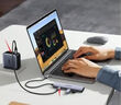 绿联Type-C扩展坞 USB-C扩展器3.0分线器 4口集线器HUB拓展坞转换器 适用苹果16笔记本Mac平板iPad 实拍图