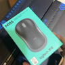 罗技（Logitech）M185鼠标 无线鼠标 办公鼠标 对称鼠标 黑色蓝边 带无线2.4G接收器 实拍图