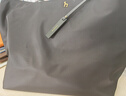 哈吉斯（HAZZYS）女装女包单肩包素色轻巧大容量单肩包ALKS2FBSE03 黑色BK 00 实拍图