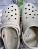 卡骆驰crocs经典云朵老爹鞋洞洞鞋时尚百搭女鞋拖鞋一脚蹬|206750 骨白色-2Y2(含智必星) 39 (250mm) 实拍图