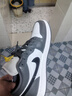 Jordan篮球鞋男子AJ 1乔丹JORDAN 1运动鞋553558-152灰色41 实拍图