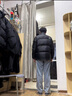 骆驼炽云羽绒服男女冬季连帽防泼防风鸭绒轻暖情侣面包服 黑色 男女同款【炽云】131B L 实拍图