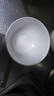 瓷侠客北欧简约陶瓷饭碗家用纯白吃米饭碗骨瓷大号面碗可微波纯色小汤碗 5英寸大米饭碗【4个】 实拍图