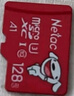 朗科（Netac）＆JOY联名款 128GB TF(MicroSD)存储卡 U3 C10 A1 4K P500系列 读速100MB/s 支持4K 不间断录制 实拍图