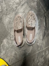 斯凯奇（Skechers）渔夫鞋夏季一脚蹬女鞋蕾丝透气懒人散步鞋休闲妈妈鞋平底单鞋 896020-TPE/灰褐色 37.5 实拍图