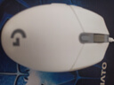 G102 有线游戏鼠标 白色 RGB灯效 吃鸡鼠标 绝地求生 轻量化设计 G102第二代 实拍图