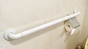 美瑞德（meiruide）浴室安全扶手无障碍卫生间拉手厕所廊走道栏杆不锈钢老人防滑把手 5代防转动款白色 88cm 实拍图