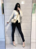 CinvaiKrose官网包包女包2025年新款斜挎包女士小手提包生日520送女朋友礼物 米色【节日送礼可代写心意贺卡】 实拍图