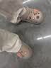 朴西洞洞鞋男士夏季平跟厚底踩屎感拖鞋包头防滑外穿沙滩情侣款凉鞋男 奶油白+卡皮巴拉 37-38 实拍图