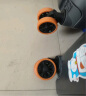 行李箱轮子橡胶套拉杆箱脚轮保护套静音万向轮硅胶套旅行箱套胶圈 橙色4个装【适合5-7.5cm】活动 实拍图
