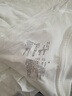 无印良品（MUJI）女式 天竺编织圆领短袖T恤上衣打底衫女款内搭多巴胺女装 白色BB2P5A4A M (160/84A) 实拍图