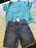 Levi's李维斯冰酷系列春夏新款男士凉感防晒宽松水洗牛仔短裤 中蓝色 29 实拍图