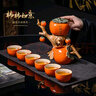 悟茗堂 柿事如意喜事柿子懒人泡茶神器功夫茶具套装家用高档送礼礼盒装 实拍图