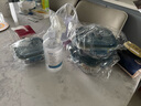 乐唯诗（NERVISHI） 高硼玻璃保鲜饭盒可微波炉加热专用餐盒格保鲜保温分隔型冰箱 乐鲜一体盖【方】大中小/三件套 实拍图