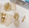 马博士婴儿牙胶磨牙胶棒小蘑菇宝宝安抚玩具防吃手牙咬胶3件套 实拍图