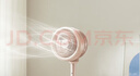 美的（Midea）【清新简约】家用定时空气循环扇摇头立式电风扇轻音节能落地扇宿舍桌面小型风扇空调伴侣FGA24TYR 实拍图