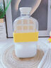 京东京造 冰壶 COOL爽冰壶制冰模具制冰盒配吸管绑带（白色）800ml 实拍图