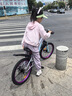 凤凰山地自行车男女变速内走线山地车碟刹青少年儿童学生单车 飞度 油墨紫单速辐条轮 20英寸【适合130-160CM】 实拍图