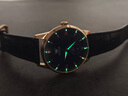 欧利时（OLEVS）瑞士认证手表男全自动机械表进口机芯夜光男士品牌手表礼物送男友 玫蓝皮表-进口机芯 终身质保 实拍图