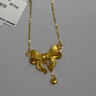 周六福黄金项链女蝴蝶结足金吊坠生日礼物计价A0612627约5.11g40+5cm 实拍图