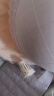 十月结晶 孕妇内衣女聚拢哺乳文胸怀孕期喂奶专用上开扣文胸紫格 L码 实拍图