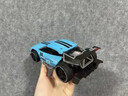 HKDA速龙高速合金遥控车RC充电电动遥控赛车汽车模型跑车男孩玩具礼物 天蓝色35款高速合金赛车【礼盒装 实拍图