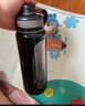 富光高硼硅玻璃杯 大容量泡茶杯双层塑玻带茶隔水杯 男士杯子1000ml 实拍图