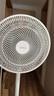 美的（Midea）【品质推荐】七叶轻音柔风电风扇/家用省电落地扇/台式电扇/广角摇头节能宿舍小型风扇 SAE35CA 实拍图