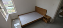 全友家居 北欧原木风板式床1.35x2米次卧室学生单人床家用简约木板床 实拍图