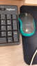 罗技（Logitech）MK275 键鼠套装 无线键鼠套装 办公键鼠套装 全尺寸 商务键鼠套装 带无线2.4G接收器 黑蓝色 实拍图