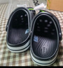 crocs卡骆驰洞洞鞋贝雅卡骆班轻便耐磨一脚蹬休闲鞋|205089 石板灰/青柠绿-0GX 43 (270mm) 实拍图