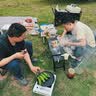 探险者卡式炉户外卡式炉具套装防爆卡磁炉全套带锅烤盘露营野餐烧烤卡斯 炉+收纳箱+4气券(赠品)+烧烤刷夹 实拍图