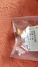周六福爆闪方糖黄金耳钉耳饰女生日礼物计价A0913173一对约2.17g 实拍图