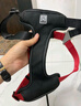 TRUELOVE狗狗胸背带背心式反光舒适牵引遛狗小中型外出宠物用品黑红M号 实拍图