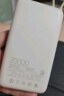 小米（MI）小米自带线充电宝 20000 22.5W 浅灰 可上飞机 多彩便携  iPhone安卓可用 实拍图