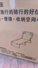甄严选折叠床单人午休床折叠躺椅家用办公室午睡床简易行军床医院陪护床 特宽方管沉稳黑190*68+舒适薄垫 实拍图