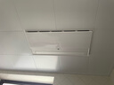 美的（Midea） 集成吊顶铝扣板300x300厨房卫生间吊顶扣板天花板包安装包辅材 【4㎡-含辅料】30*30亚白 实拍图