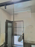 东鹏（DONGPENG）淋浴房一字型极窄家用卫生间浴室干湿分离隔断洗澡间浴屏PTB11 枪灰1.5-1.59/高2米带阻尼 宽度＞1.7米为2固一活 实拍图