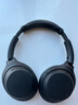 索尼（SONY） WH-1000XM4无线蓝牙耳机智能降噪头戴式高解析度重低音耳麦 电脑游戏办公网课学习出街图书馆宿舍 黑色 实拍图