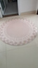 大江圆形地毯电脑椅地垫书房卧室转椅地垫120x120cm 实拍图