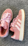 adidas「面包鞋」GRAND COURT BASE 00s休闲低帮板鞋男女阿迪达斯   粉色/清澈粉/汉玉白   38.5 实拍图