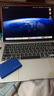 三星（SAMSUNG） 2TB Type-c USB 3.2 移动固态硬盘（PSSD） T7 蓝色 NVMe传输速度1050MB/s 手机直连笔记本外接 实拍图