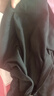 NASA GISS夏季纯棉男女宽松休闲短袖T恤情侣潮流百搭ins圆领半袖 黑色 XL 140-155斤 实拍图