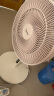 美的（Midea）【幸运草安睡风扇SE】直流变频轻音家用立式遥控电风扇柔风落地扇台式桌面大风量一级能效轻羽扇 实拍图