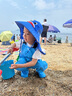 kocotreekk树儿童防晒帽防紫外线大帽檐夏宝宝遮阳帽男童女童渔夫太阳帽子 实拍图
