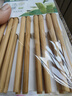 双枪（Suncha） 天然竹筷子 无漆无蜡家用竹筷餐具套装10双装招财进宝升级款 实拍图